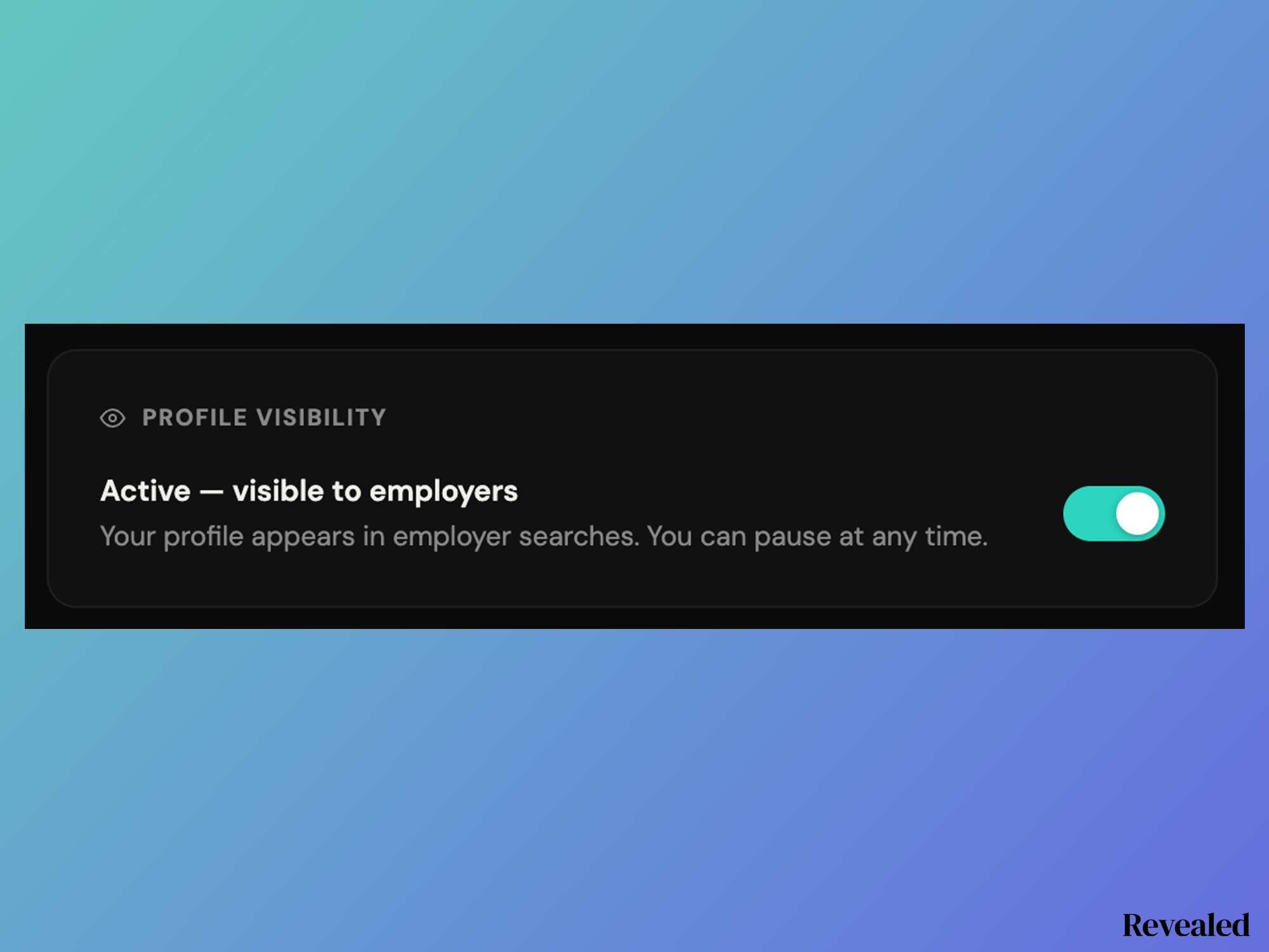 Visibility Control
